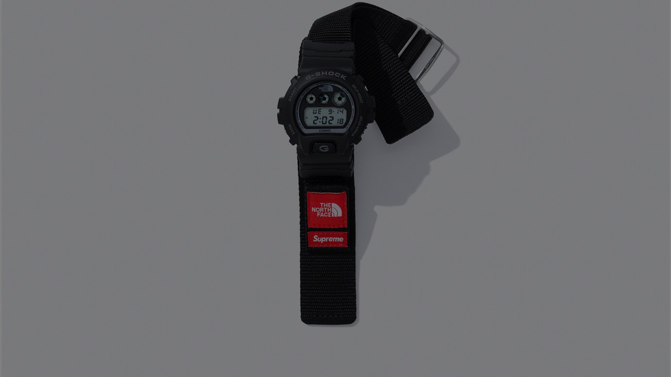 supreme g-shock northface gshock シュプリーム - 腕時計(デジタル)