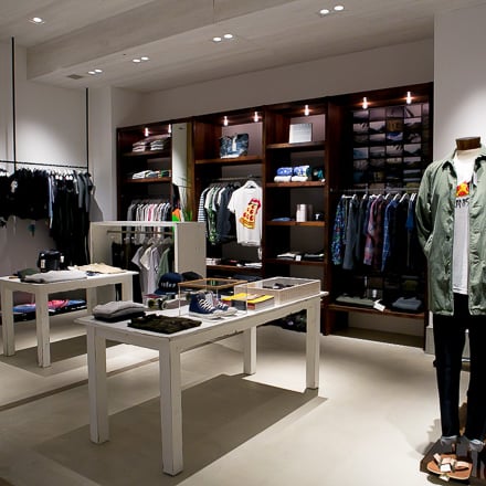ロンハーマンの世界最大ストアが京都に 店内を初公開