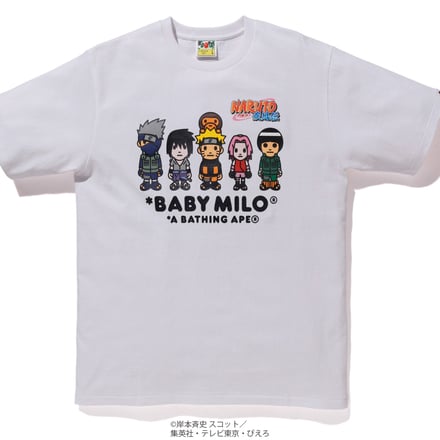 BATHING APE ✖️NARUTO コラボTシャツ mv.church