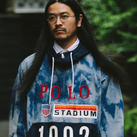 しないで POLO 1992 STADIUM INDIGO HAT Ｌ/XLの通販 by ちえこ｜ポロ