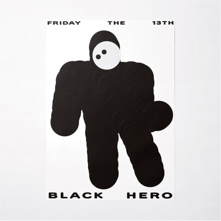 「BLACK HERO」 Image by 宇都勝宏