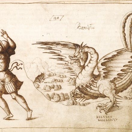 『動物誌』1595年 大英図書館蔵 ©British Library Board