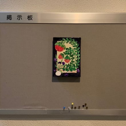 22世紀ジェダイがドローイング展を開催 集合住宅の掲示板で発表していた作品を展示