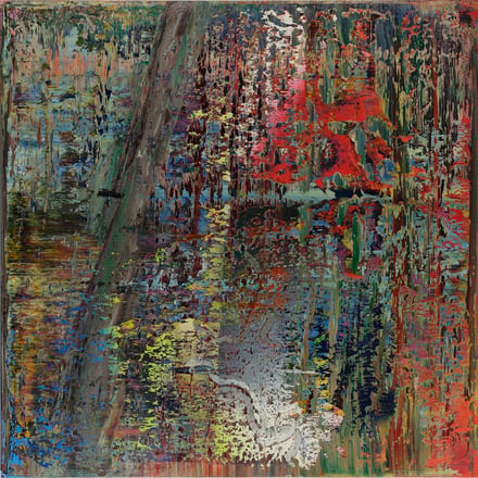 ゲルハルト・リヒター《抽象絵画（649-2）》 1987年　油彩／カンヴァス　200.7 × 200.8 cm　© Gerhard Richter 2021（20102021）
