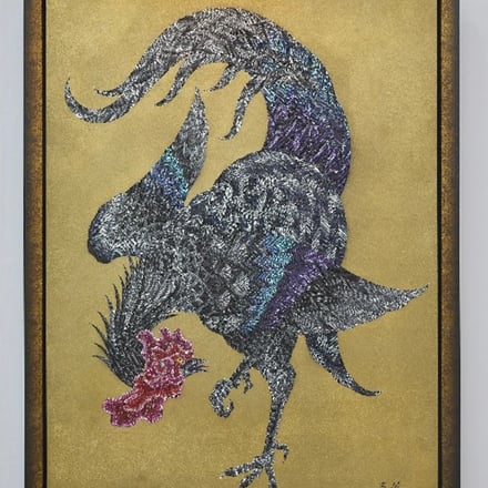 森勉「鶏Rooster」 Image by Satelites ART LAB