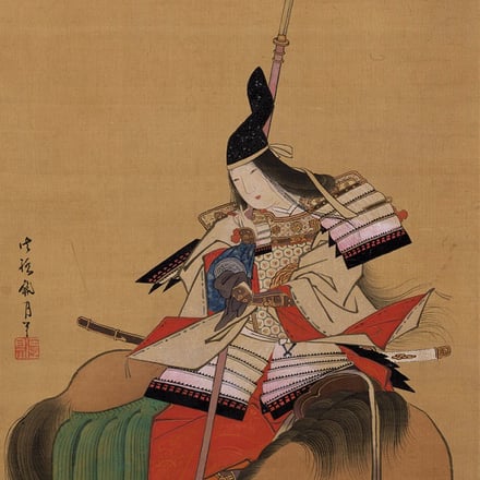 法橋関月《巴御前出陣図》江戸時代（18世紀） 東京国立博物館【後期展示】 Image: TNM Image Archives