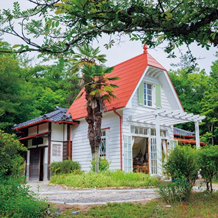 どんどこ森の「サツキとメイの家」 Image by © Studio Ghibli
