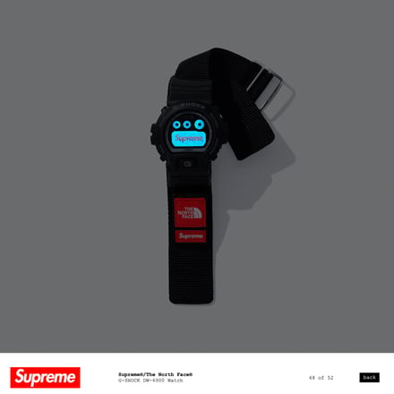 Supreme The North Face G-SHOCK Watch Black | Supreme The North