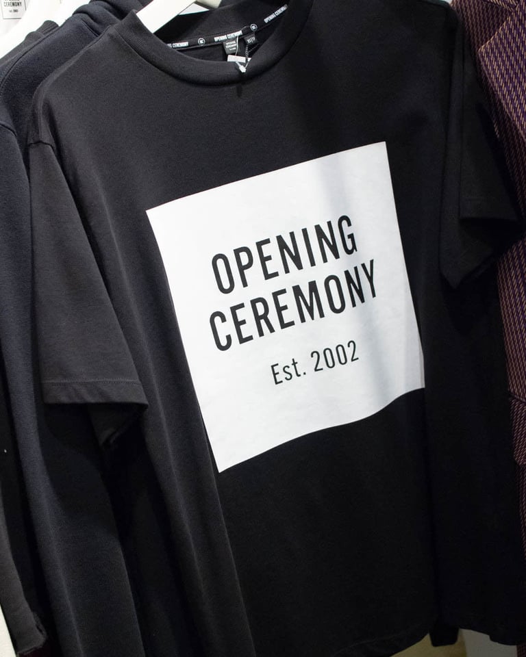 肌触りがいい 美品 Opening Ceremony パーカー ブラック Mサイズ i9tmg