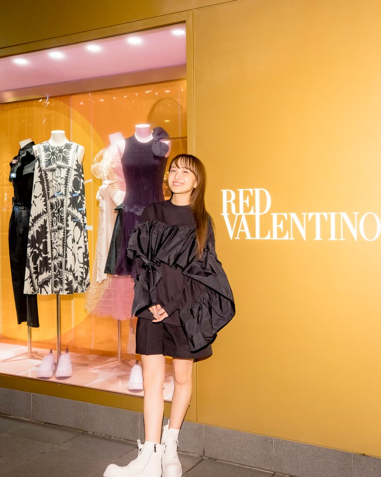 最大52％オフ！ レッドヴァレンティノ ワンピース 40 RED VALENTIO