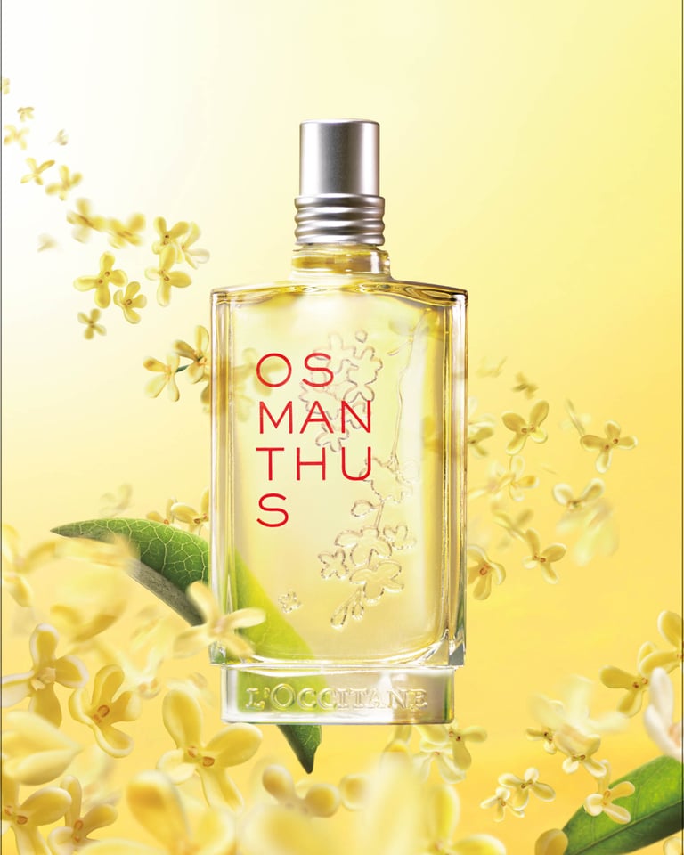ロクシタン」が金木犀の香りの香水発売、希少な香料で花本来の香りを再現