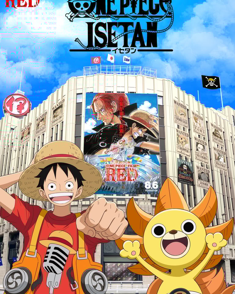 伊勢丹新宿店が劇場版 ワンピース とコラボイベントを開催 描き下ろしのメインヴィジュアルを公開