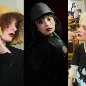 【バックステージ】　「VIVIANO」26AWコレクションのヘアメイクをレポート