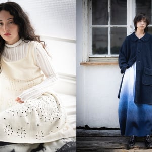 見附とともに世界へ──新潟を拠点とするニットブランド「アムニヌ」がデビュー