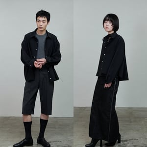 ザ・リラクス × 1LDK × F/STOREのコラボコレクションを紐解く　アイテムの魅力を徹底解剖【バルーンシャツ&Aラインシャツ】