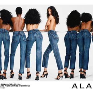アライアが新作のデニムコレクションを発売　キャンペーンのモデルにモナ・トゥガードを起用
