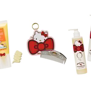 「コスメキッチン」がハローキティと初コラボ　全18種の限定アイテムを発売