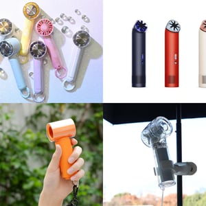 進化系ハンディファンが続々登場　ペルチェ式からジェット、マルチウェイまで