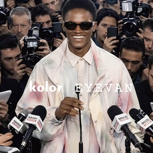 カラーがアイヴァンと初コラボ　「異なる時間軸の交差」がテーマのサングラスを発売