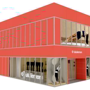 ルルレモンが神宮前にポップアップストアを出店　旗艦店オープンも