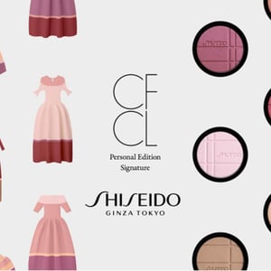 SHISEIDOとCFCLが初コラボ　新作フェイスカラーをニットウェアに投影