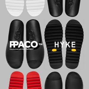 パコ × ハイク第3弾　ヴィブラムソールを用いた3色のオープントゥシューズを発売