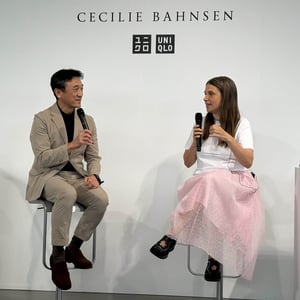 「10年後も着られる」セシリー・バンセンがユニクロコラボのイベントに登壇
