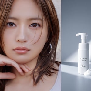 「アンドビー」が初の泡洗顔を発売　ベースメイクを底上げする保湿クリームも