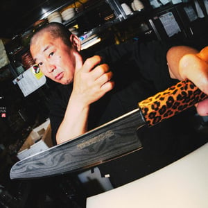 Atmos collaborates with Osaka's long-established knife manufacturer for an event
