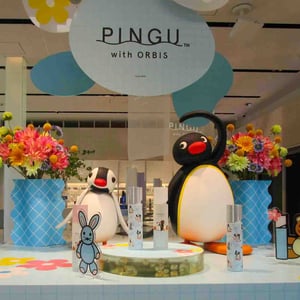 ORBISとPINGUのコラボイベントが表参道で開催