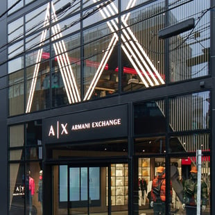 A|X アルマーニ エクスチェンジ　新店舗