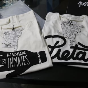 ペルーの刑務所発のブランド「ピエタ」のアイテム