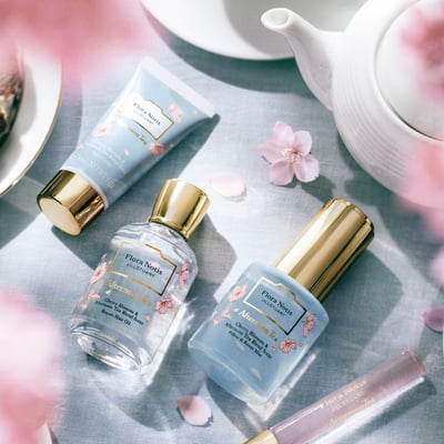 「フローラノーティス ジルスチュアート」が桜と紅茶が香る限定品を発売。