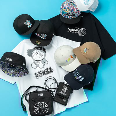キャップ、Tシャツ、ポーチ