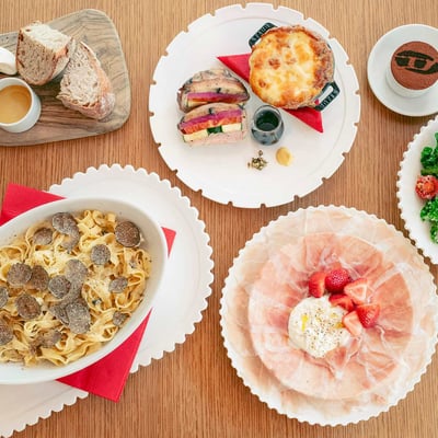 ディーゼルのレストラン 「Cucina Diesel Farm」とミシュランガイド東京2026掲載店「ess.」 の山口智也シェフによるコラボレーションコース