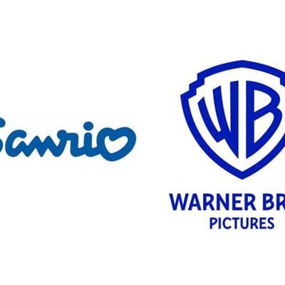 サンリオとワーナー・ブラザース・ピクチャーズのロゴ