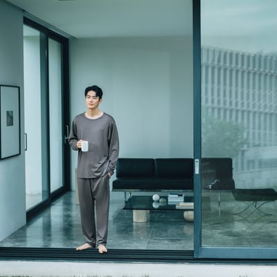 「BAKUNE メリノウール」着用画像