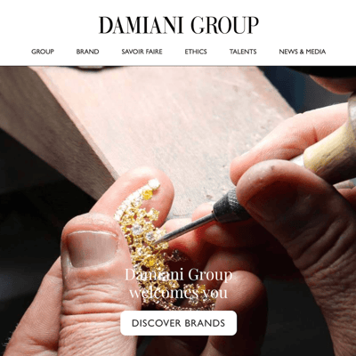 Damiani Group　ホームページ