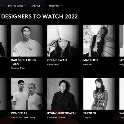 10 Asian Designers To Watch 2022の受賞者一覧画像