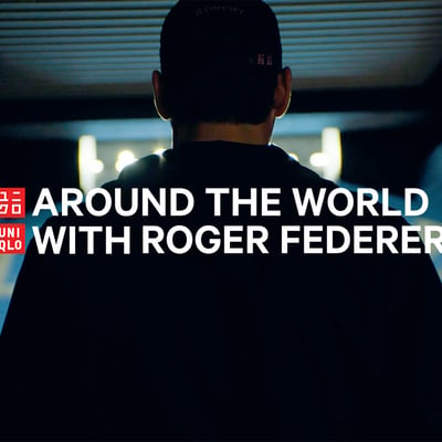 ユニクロとフェデラー選手による新たなプロジェクト「Around the World with Roger Federer」