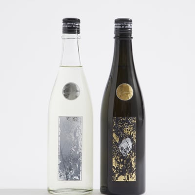 コラボ日本酒　左：生　右：死