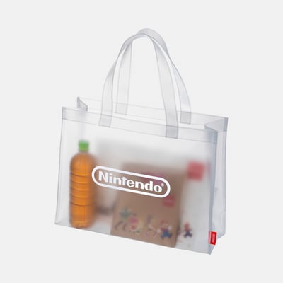 任天堂オフィシャルストアの「買い回りバッグ」が商品に、ロゴ入りクリアバッグが販売開始