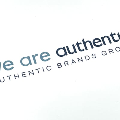 オーセンティック・ブランズ・グループ（Authentic Brands Group）のヴィジュアル