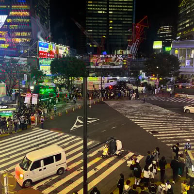 渋谷ハロウィンの様子