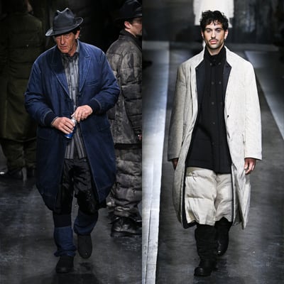 Yohji Yamamoto POUR HOMME 2025年秋冬コレクション