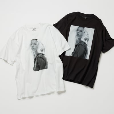 ケイト・モス（Kate Moss）のプリントTシャツ