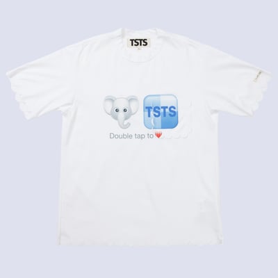 TSTSの「ドーバー ストリート マーケット ギンザ」限定のTシャツ