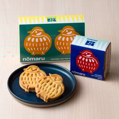 nomaru ふくらすずめバターサンド キャラメル