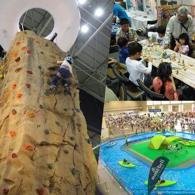 モンベルクラブが提供するアクティビティの様子