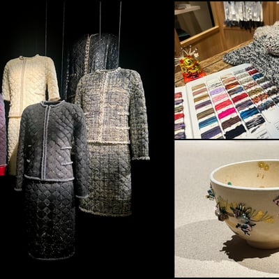 シャネル企画展の内覧会の様子